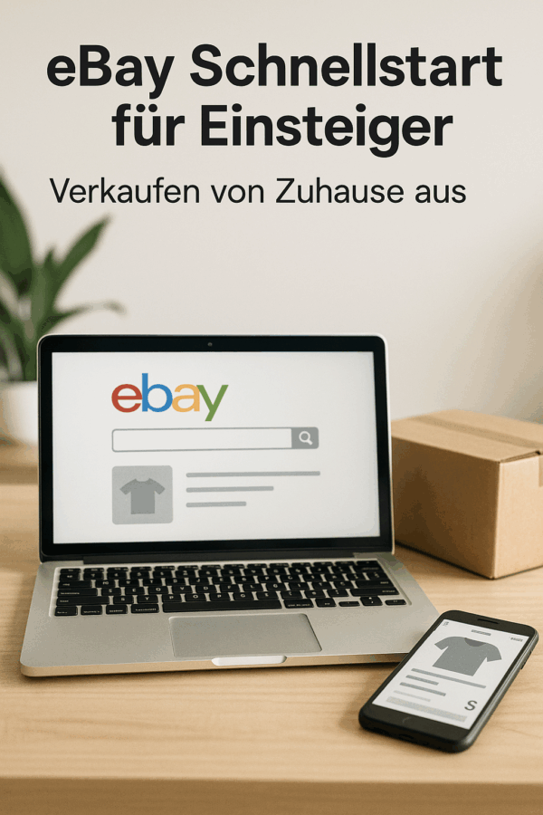 Kostenloser e-Mail Kurs: eBay Schnellstart für Einsteiger – Verkaufen von Zuhause aus